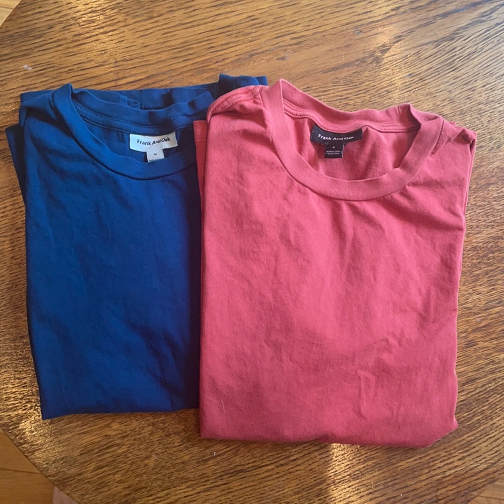 Bundle - Frank and Oak Cotton T-Shirts